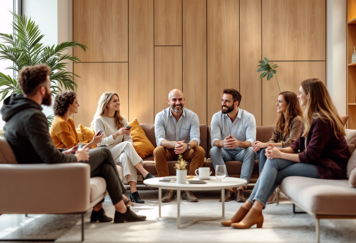 image of our team